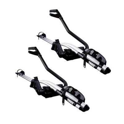 2 X THULE 591 SOPORTE BICICLETAS AL TECHO JEDEN LLAVES  