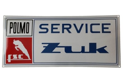 FSC ZUK SERVICE PLACA EMALIOWANA  