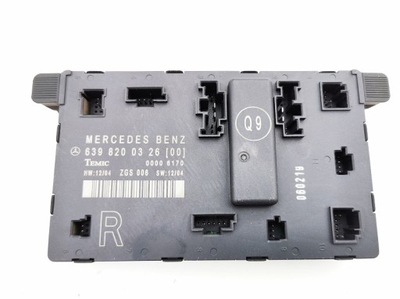 Vito 639 модуль блок управления дверь a6398200326 фото №1