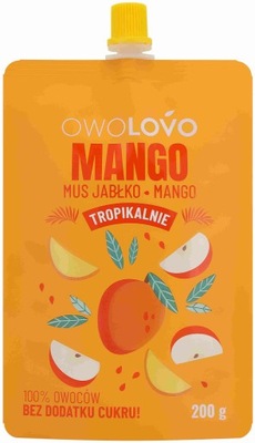 OWOLOVO Mus Tropikalnie Mango 200g