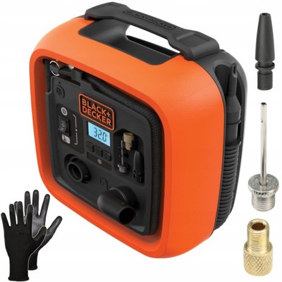 COMPRESSOR COMPRESSOR ASI400 12V 11,0 BAR MULTIFUNCTIONAL BLACK & DECKER  