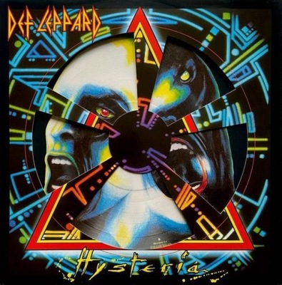 Def Leppard - Hysteria LP UK [G] Picture Disc