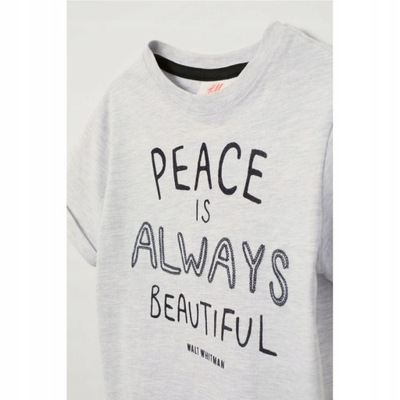 KOSZULKA T-SHIRT top H&M 134/140 BLUZKA