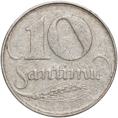 Łotwa 10 santimów 1922