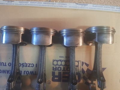 Chevrolet opel 2,4 z24 поршень шатун фото №1