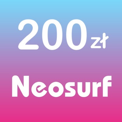 Neosurf 200 zł Voucher, 200 PLN