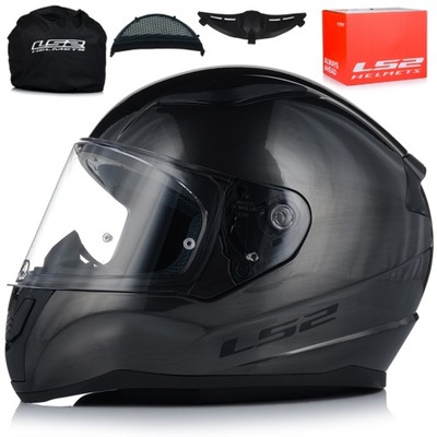 HELMET FOR MOTORCYCLE LS2 FF353 RAPID II JEANS TITANUM SYSTEM PINLOCK ECER 22.06  