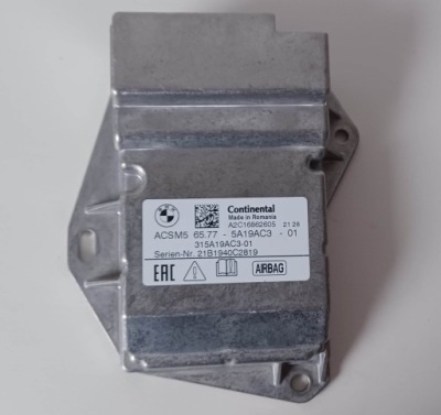 Датчик модуль подушек подушка безопасности bmw 1 f40 фото №1