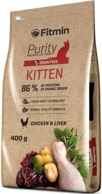 Fitmin Cat Purity Kitten dla kociąt 400g