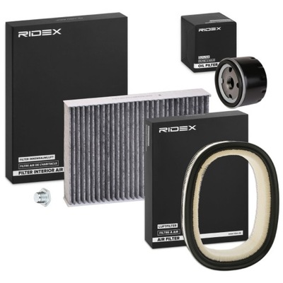 Набор фильтров ridex 4055f21628 do renault clio iii хэтчбек clio ii фото №1