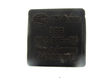 РЕЛЕ HELLA 3SB 004885-00 443951307 VW AUDI