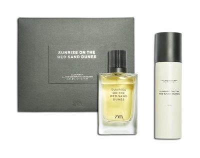 ZARA SUNRISE ON THE RED SAND DUNES EDP 100 ML + EDC 100 ML