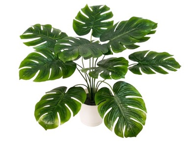 Monstera Sztuczna Roślina w Doniczce 40 cm