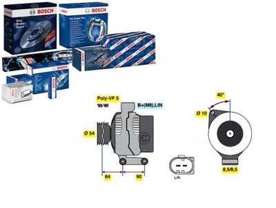 GENERADOR BOSCH 0 986 048 400  