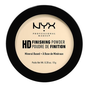 NYX Professional Makeup HD Finishing Powder Puder 02 Banana