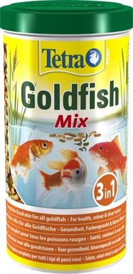 Tetra Pond Goldfish Mix Pokarm dla złotych rybek w oczku wodnym 1 L (396250