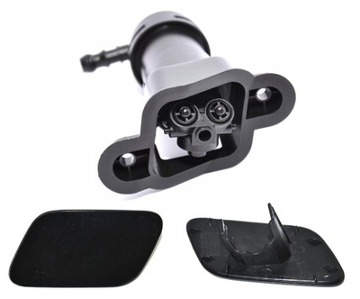 Лівий омивач фара + заглушка audi a4 b7 фото №1