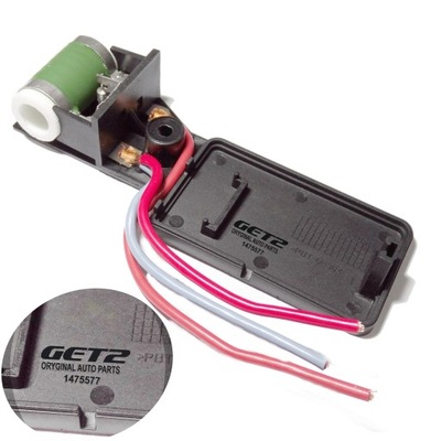 Mini cooper резистор резистор вентилятора радиатора фото №1