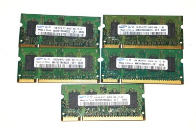 Pamięć DDR2 SAMSUNG 1GB M470T2864QZ3-CF7 PC2-6400S