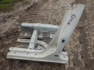 Honda accord viii 08-12 порог левый фото №1