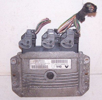 Бортовий комп'ютер блок керування renault scenic 3 iii 237100293r фото №1