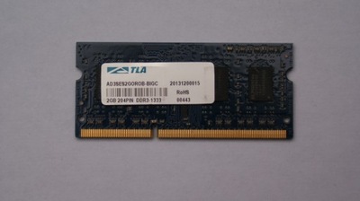 DDR3 SODIMM ATLA 2 GB/1333 MHz