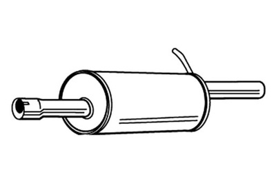 STARLINE SILENCIADOR TL TERMINAL DACIA LOGAN RENAULT LOGAN 1.4 1.6I 03-  
