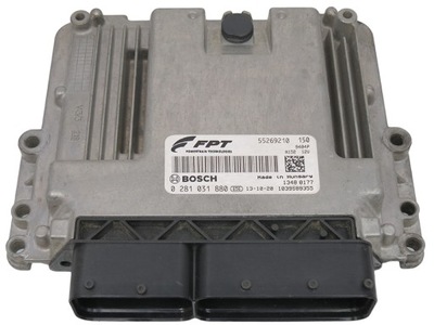 COMPUTER ECU FIAT DOBLO 1.6JTD 55269210 0281031880  