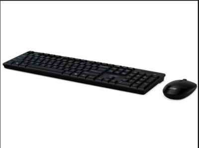 Bezprzewodowy Zestaw klawiatura i mysz Acer czarny