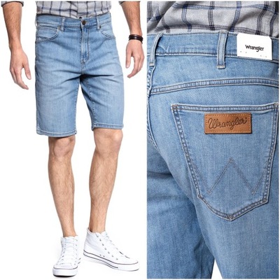 Męskie szorty jeansowe Wrangler DENIM SHORT W29