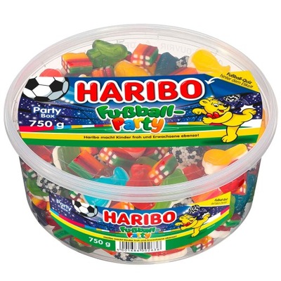 Żelki Haribo Fußball-Party 750g z Niemiec