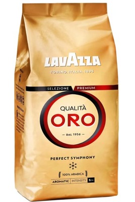 Włoska Kawa Ziarnista Lavazza Qualita Oro 1kg