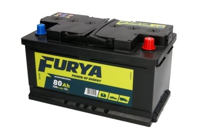 АККУМУЛЯТОР FURYA 12V 80AH/720A P+