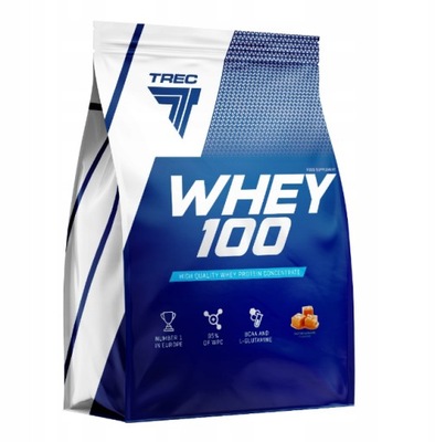 TREC WHEY 100 2275 g BIAŁKO PROTEINY WPC SERWATKA