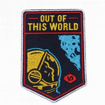 Naszywka TERMO kosmonauta haft komputerowy