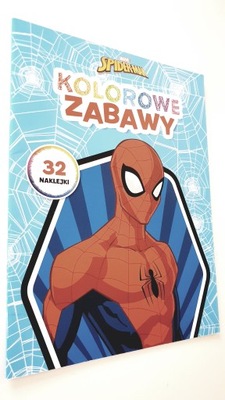 Kolorowe zabawy Spider-Man J.Wasilewska