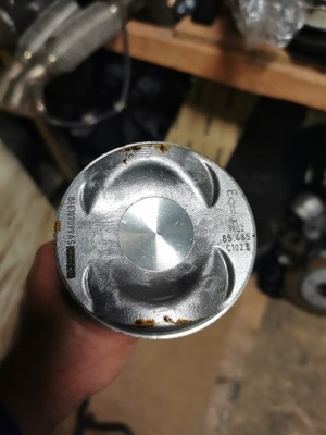 Поршень шатуни з поршень audi a4 a6 q5 3.2 fsi cal r6ea фото №1