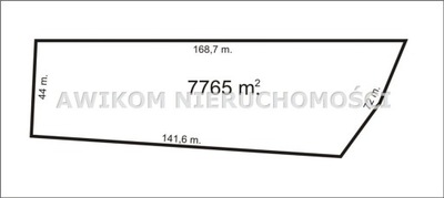 Działka, Skierniewice, Rawka, 7765 m²