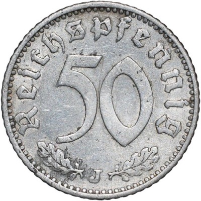 50 Reichspfennig 1939 J