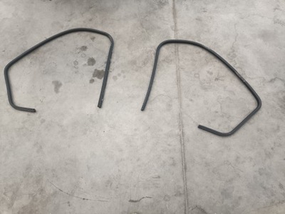 Chrysler town country прокладка скло задня фото №1