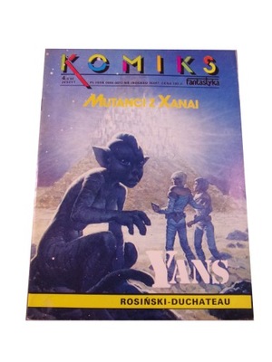 KOMIKS YANS MUTANCI Z XANAI 4/1988 r.