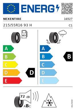 NEXEN WINGUARD SNOW'G 3 WH21 215/55R16 93 H PRZYCZEPNOŚĆ NA ŚNIEGU (3PMSF) 