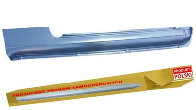 Порог пороги fiat seicento 98-10 оцинковка правый solidny фото №1