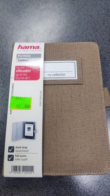 Futerał etui e-book HAMA 6" Leinen