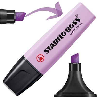 Zakreślacz Stabilo Boss original pastel fioletowy