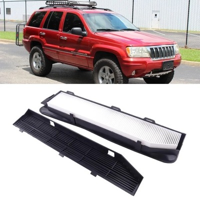 Cabin Air Housing Filter Kit For Jeep Grand Cherokee 1999-2010 82208~24750 