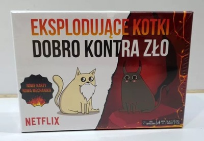 GRA EKSPLODUJĄCE KOTKI - DOBRO KONTRA ZŁO