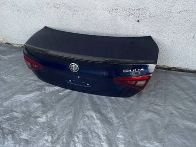 Alfa romeo giulia qv крышка багажника задняя комплектная 2018- фото №1