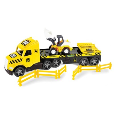 Magic Truck Technic. Laweta ze spychaczem 36430