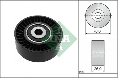 ROLLO PROPULSOR CORREA MULTICOSTAL 532 0544 10  